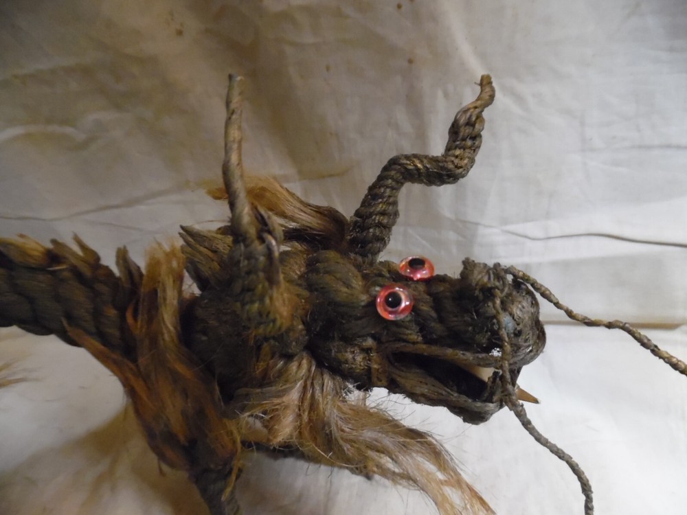 Really Cool Vintage Rope Over Wire Dragon