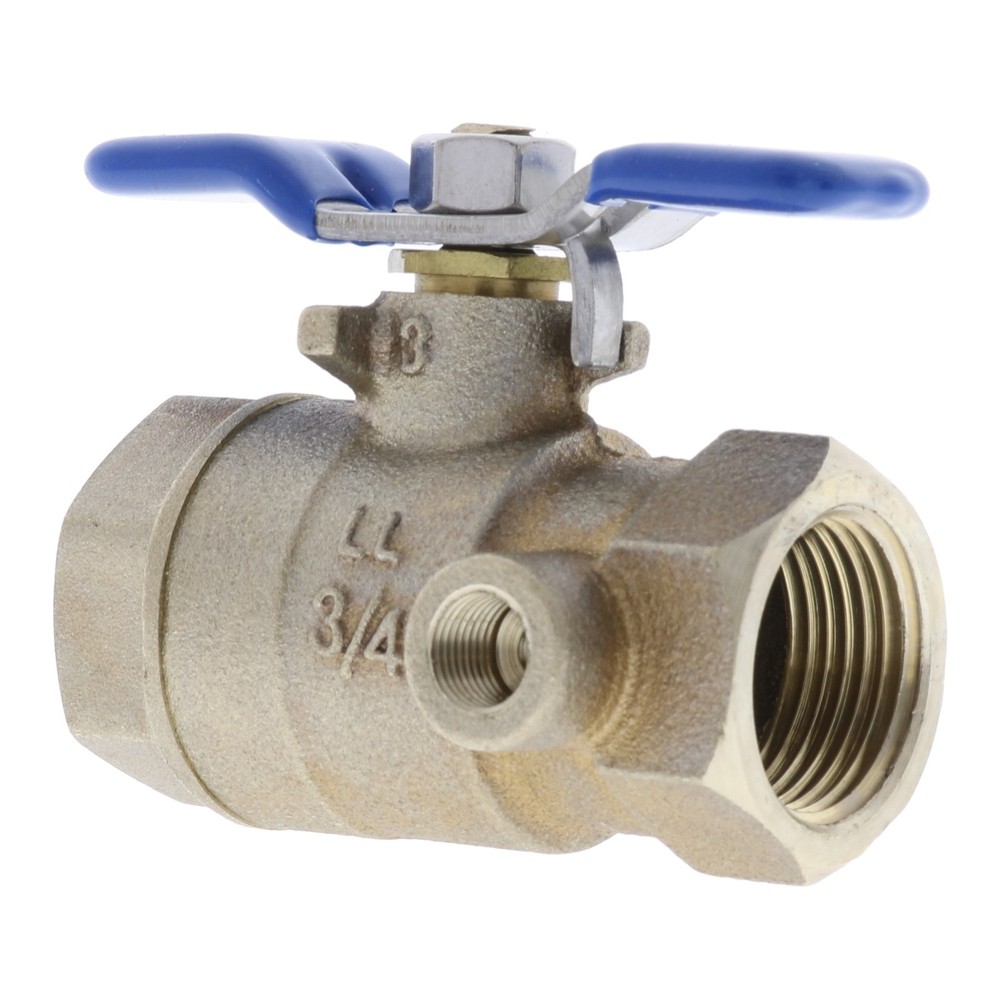Aqualine Brass Ball Valve W/ Test Port