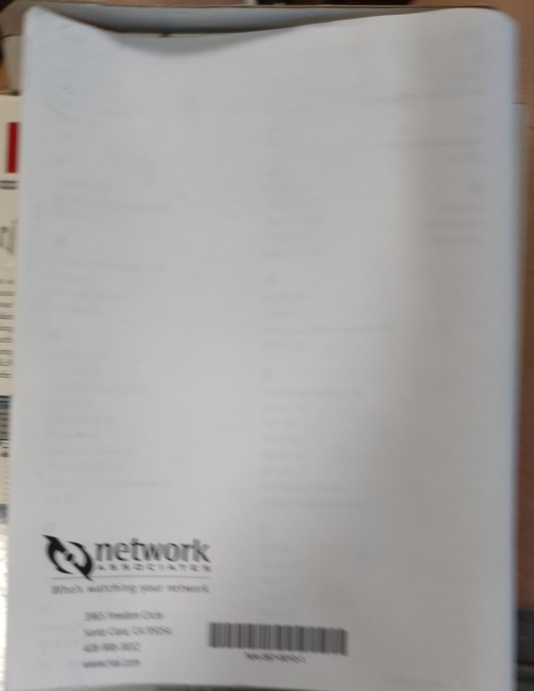 McAfee Firewall for 95/98/NT/2000, 2000