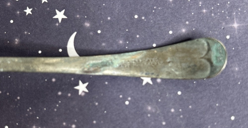 2-Silver Plated Spoons Made In England