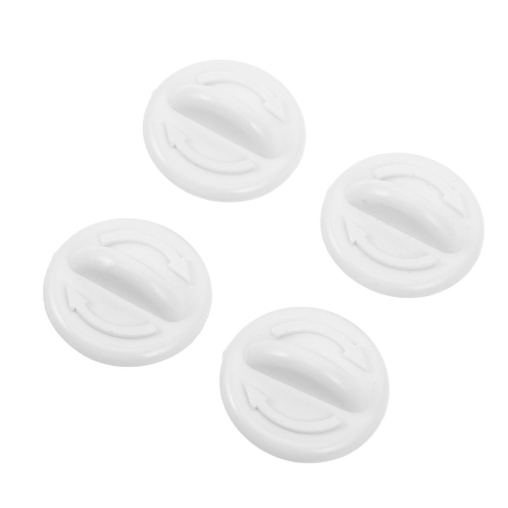 4 Pcs Threaded Drain Plug Freezer Hole Stoppers Cooler Screw Plugs