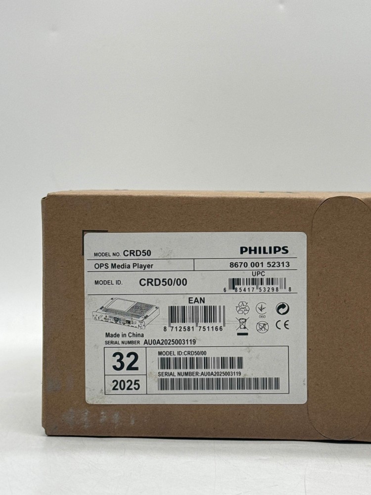 New Philips CRD50 Android Ops Player