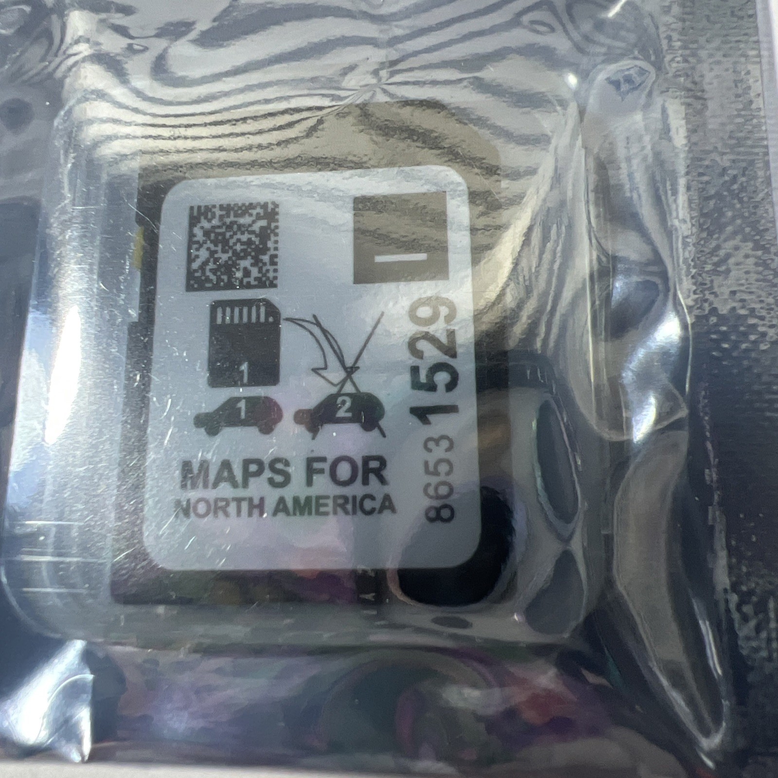 1x Navigation SD Card 8653 1529, Maps of North America