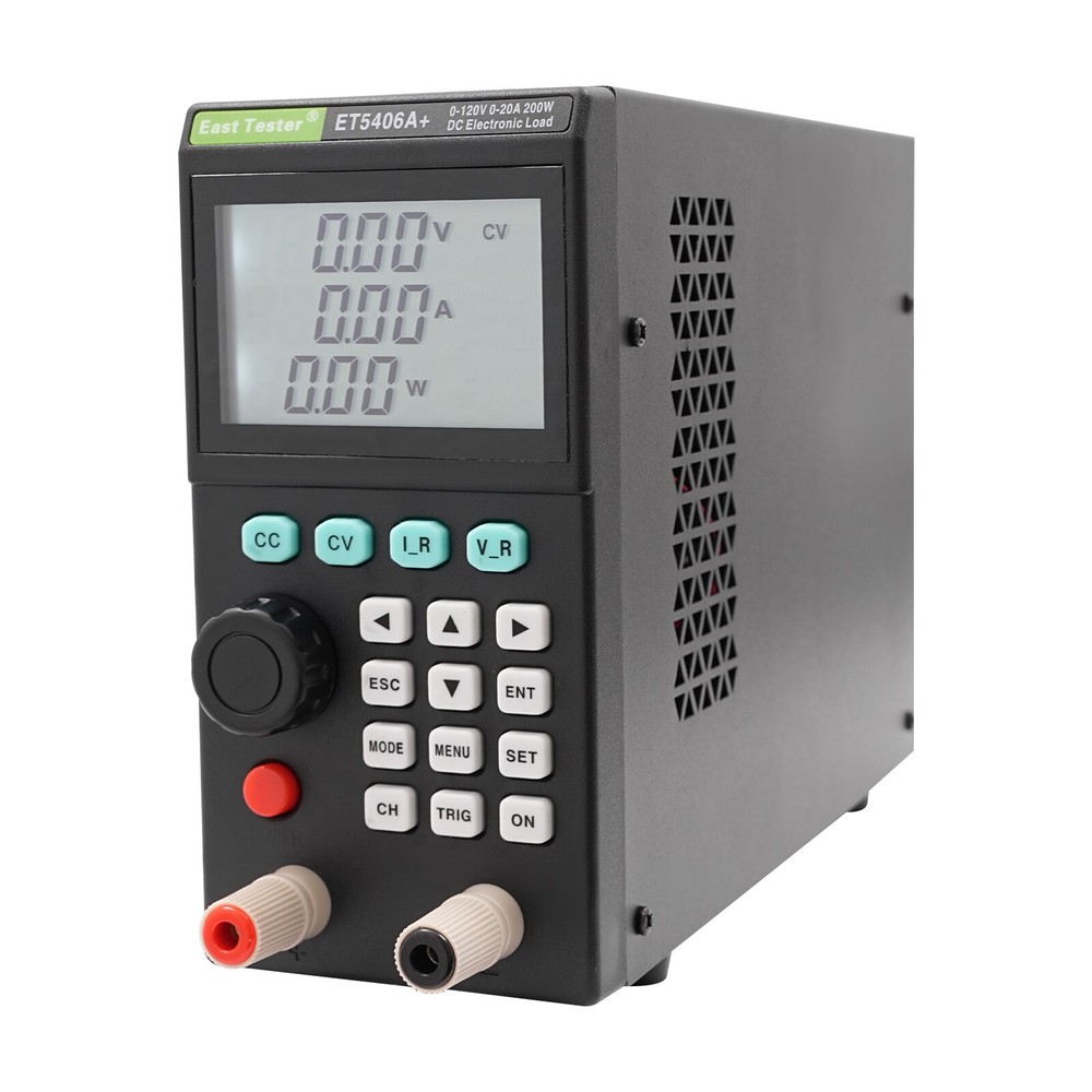 Electronic Load Tester Electronic DC Load Battery Capacity Tester 200W 120V