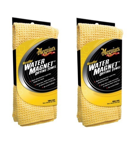 Meguiars Water Magnet Microfiber Drying Towel #X2000 (2 Pack)