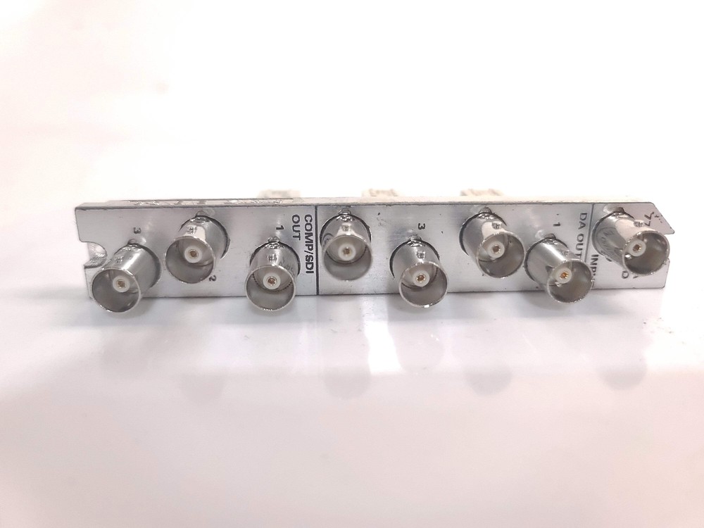 Evertz 7710DCDA-HD HD Down Converter & Distribution Amplifier Module w/ Back