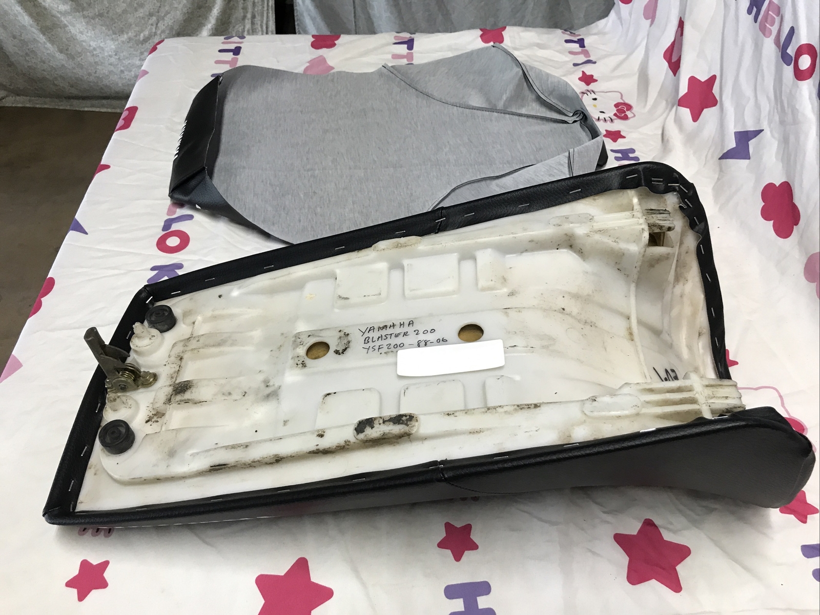 YAMAHA BLASTER 200 SEAT COVER YFS200 SEAT COVER 1988 TO 2006 (BLACK) (Y*-88)