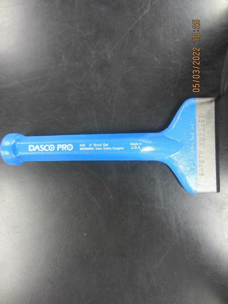 DASCO PRO 435 BRICK SET CHISEL 3 X 7 MADE IN USA