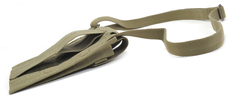 WW2 Rigger Made 5 Cell Thompson Magazine Pouch with Shoulder Strap JT&L 1944