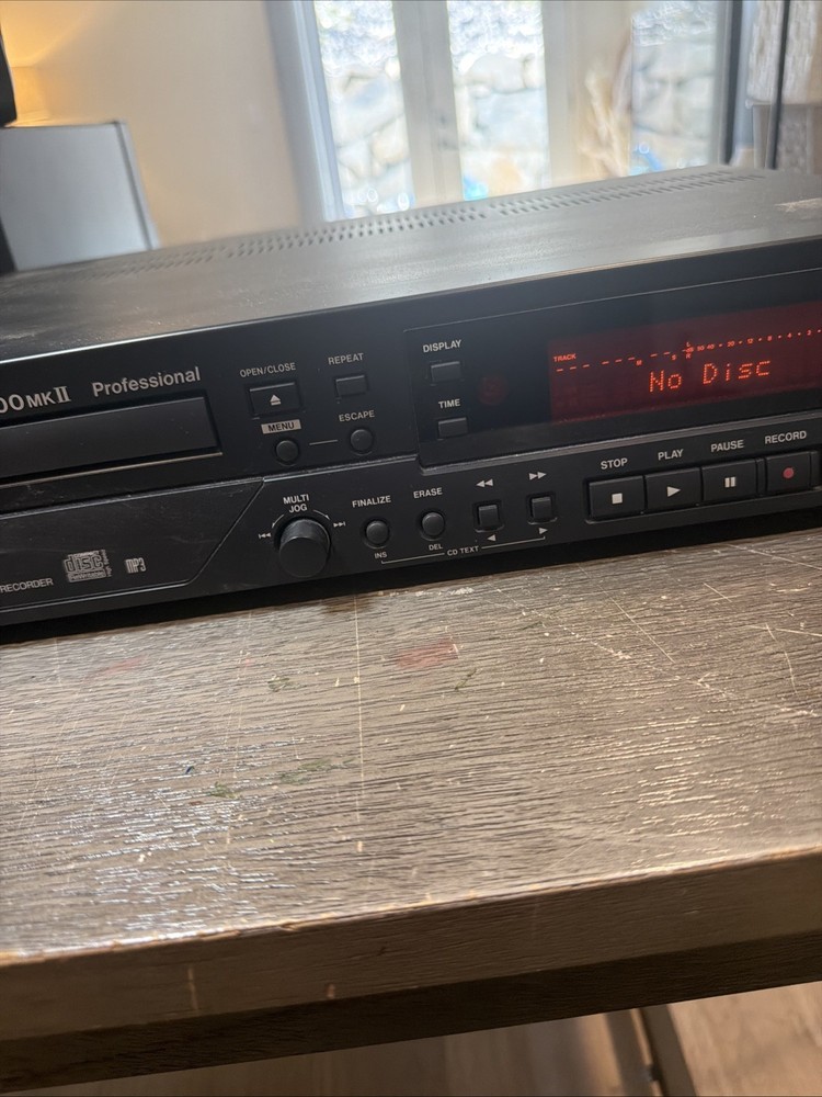 TASCAM CD-RW900MKII CD recorder working tested no remote