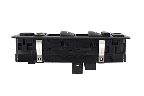 Front Left Driver Side Power Door Lock Window Switch with 2 Auto Buttons for