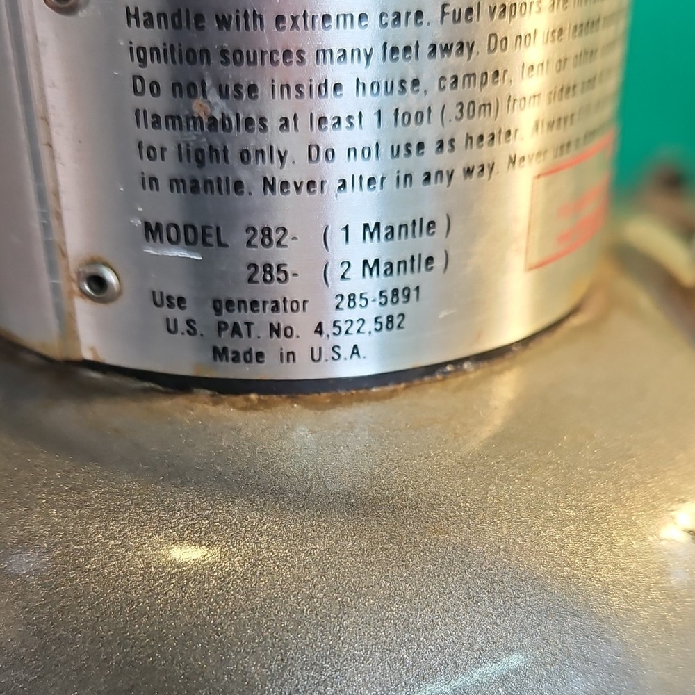 Coleman Dual Fuel Lantern Model 285