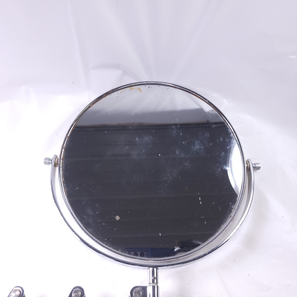 Jerdon Stainless Steel Expandable Wall Mirror
