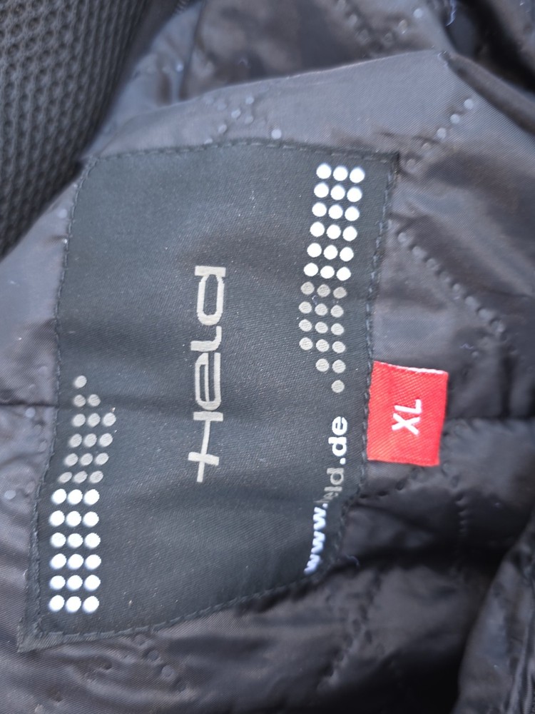 Held Textile Motorcycle Trousers Size XL Black