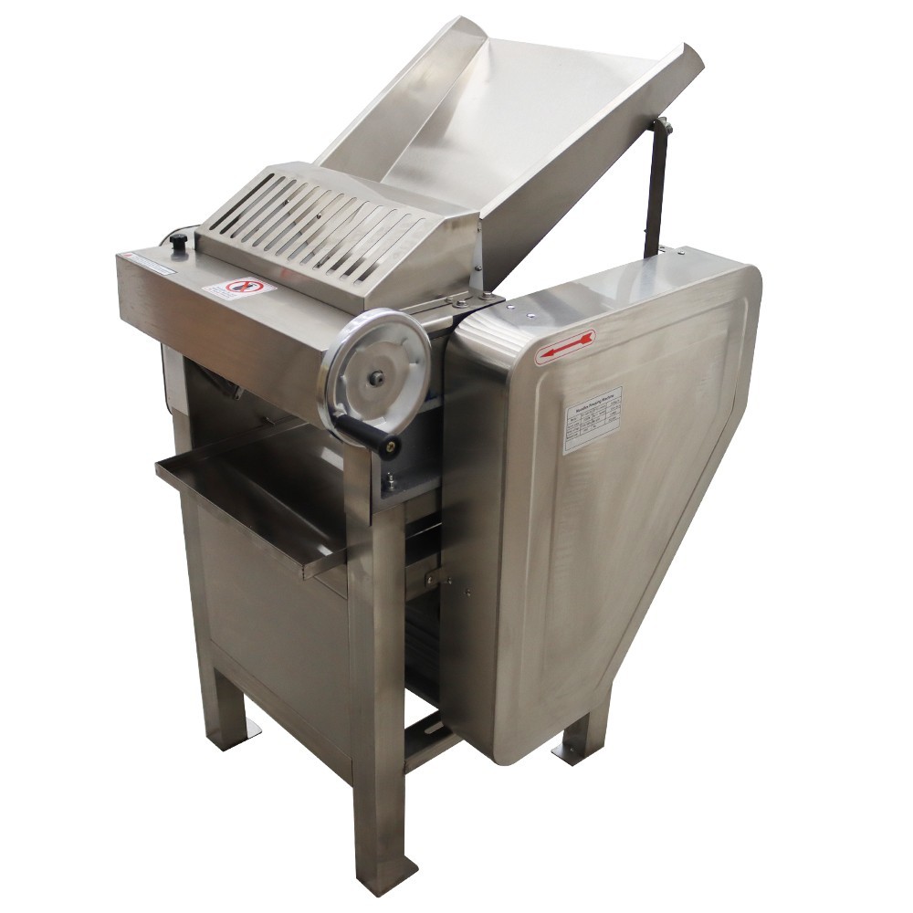 11.8" Commercial High-speed Press Dough Machine 150Kg/h Thickness Adjustable 3HP