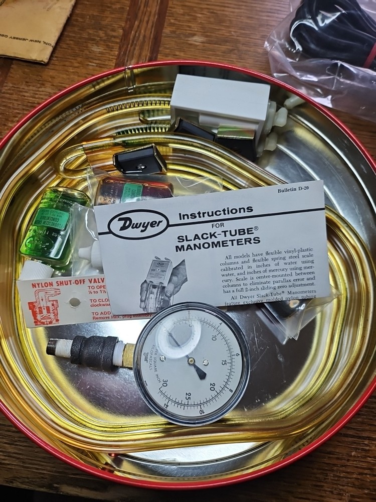 DWYER Slack Tube Manometer