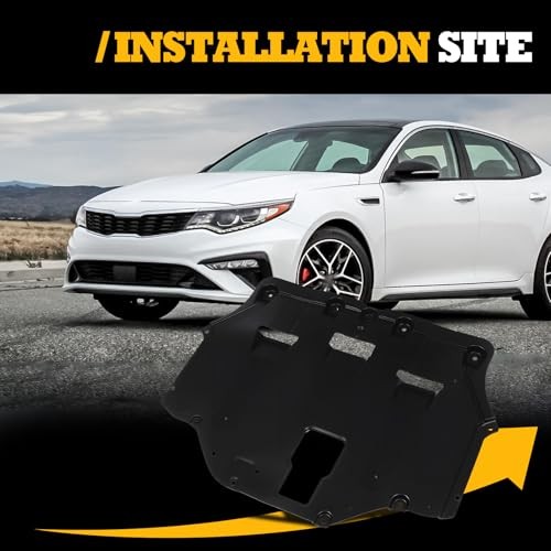 Rear Engine Splash Shield Compatible with Optima 2016-2020 Engine Splash