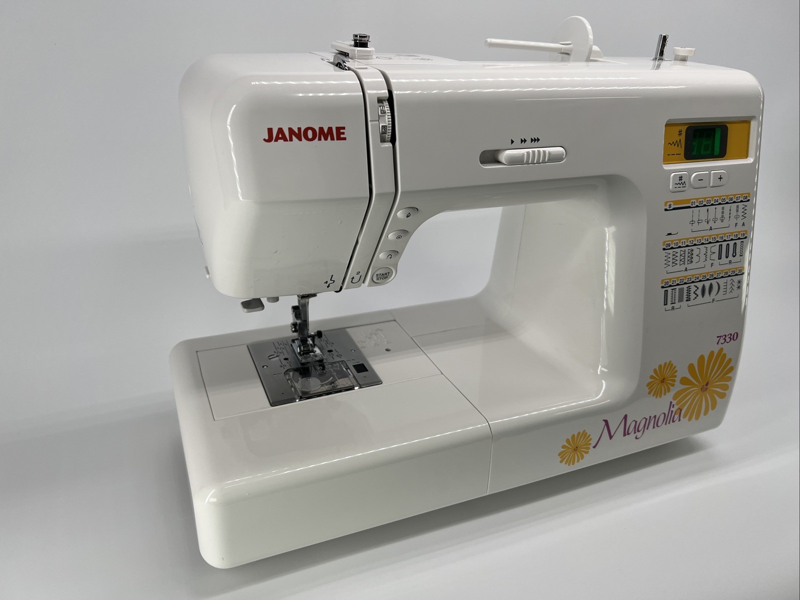 Janome Magnolia 7330 Sewing Machine with Power Cord - Excellent