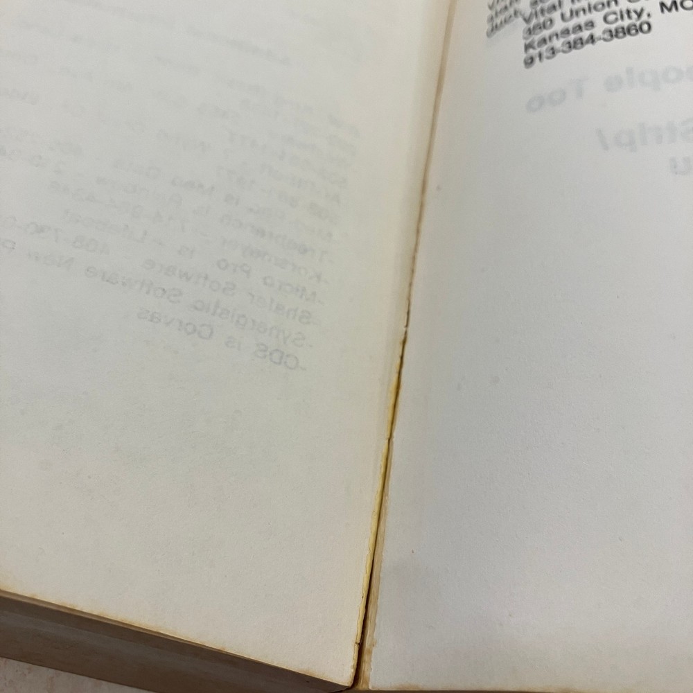 2 Vintage Apple Computer Manuals Lot Software Directory Pascal Reference TPB