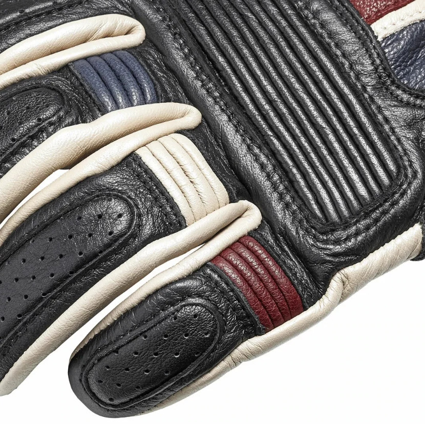 Triumph Flag Leather Gloves (MGVS17303)