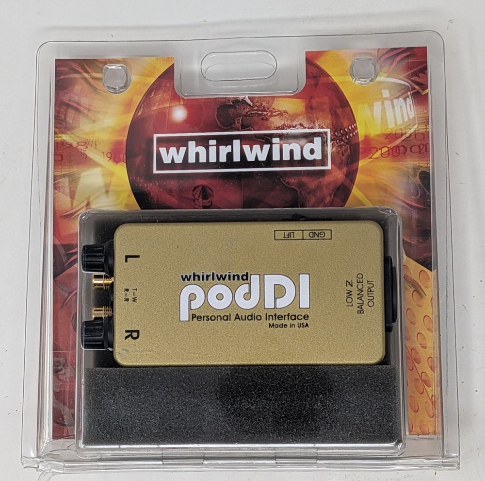 Whirlwind PodDI Personal Audio Interface 10W Balanced Output - New