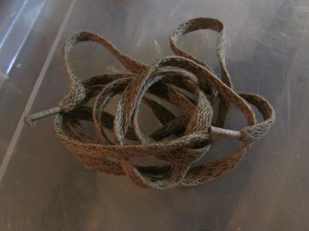 WW1 British Hemp Boot Laces