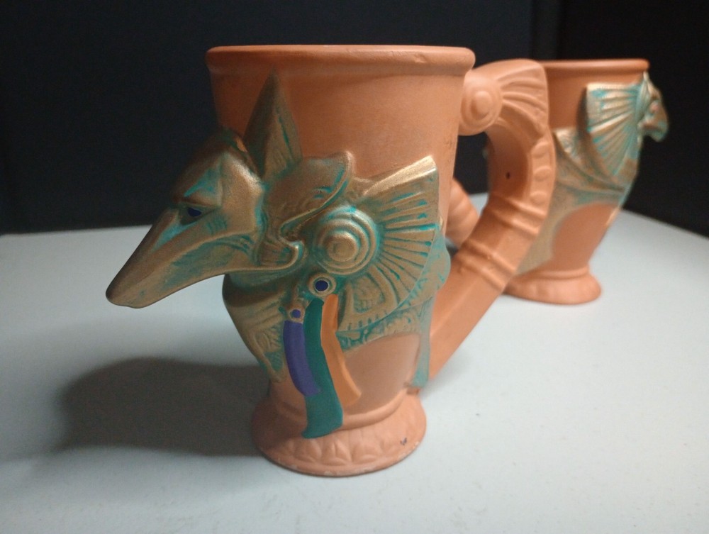 Stargate Anubis & Horus Collectable Mug Ceramic -1994 Applause