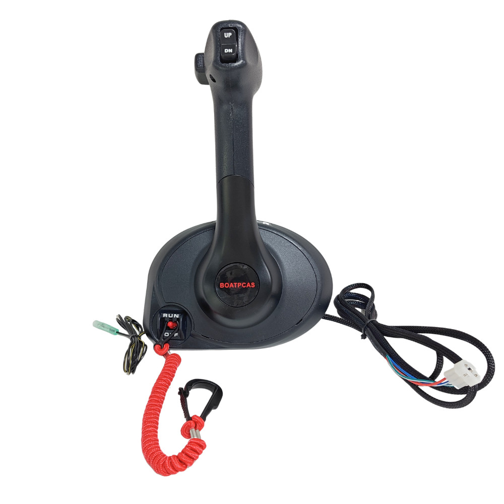 Boat Remote Control Box Panel Mount 8M0011213 For Mercury Outboard Pull Throttle