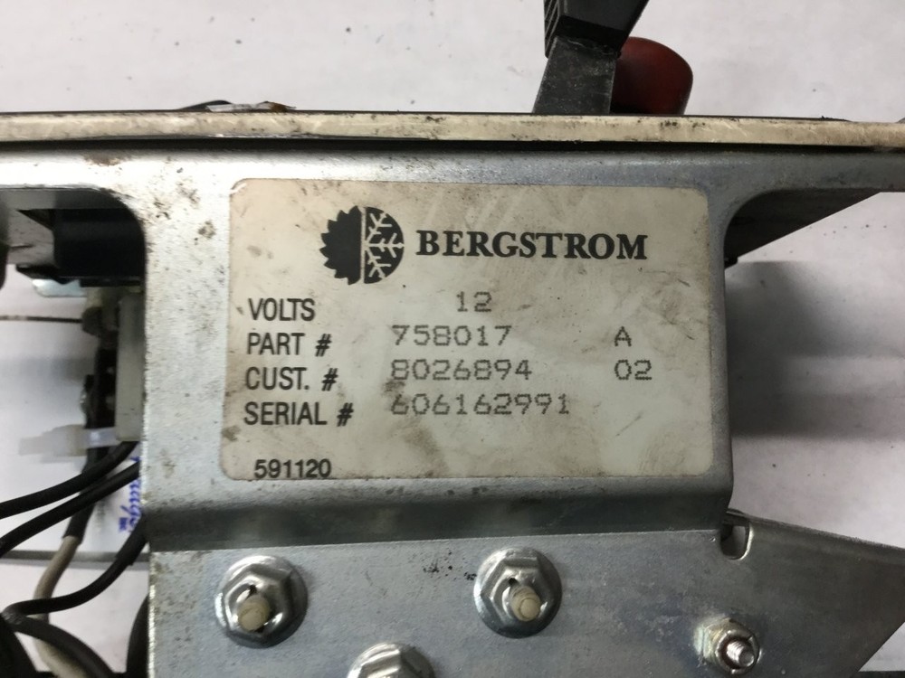 Volvo WAH Heater A/C Temperature Controls - Used