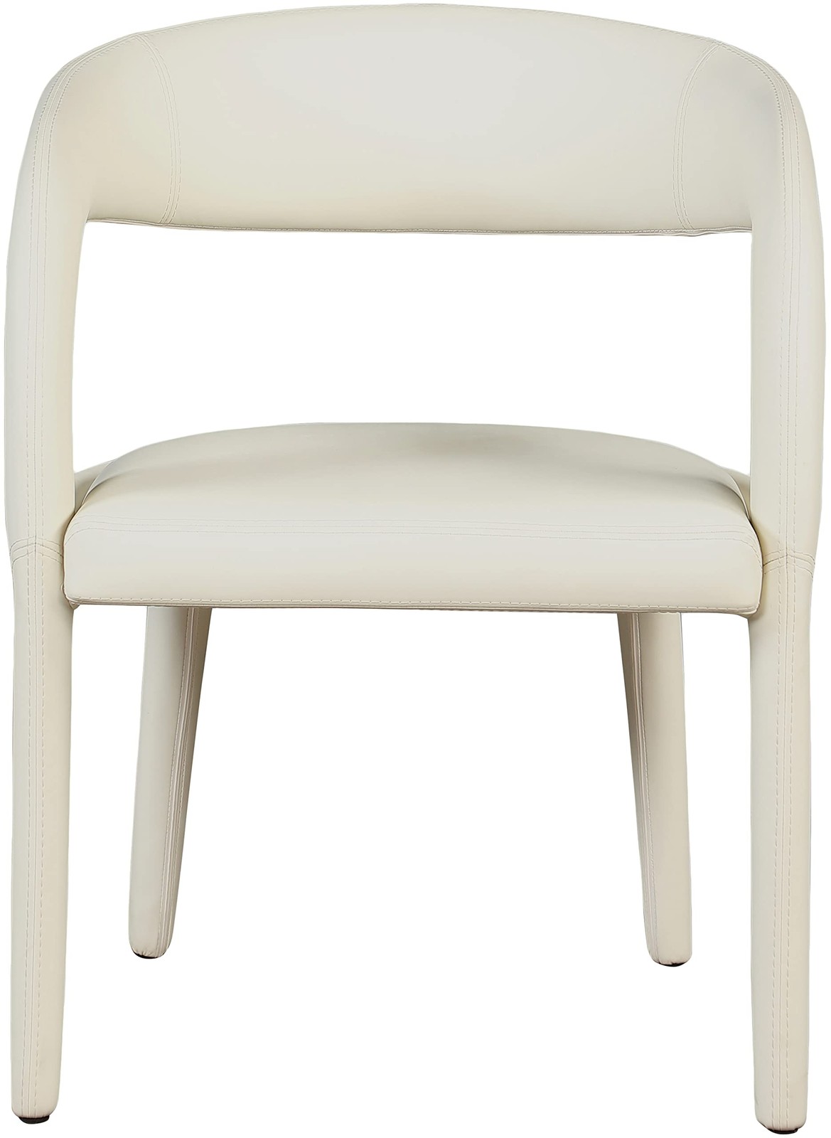 Meridian Furniture 987Cream-C Sylvester Collection Modern | Contemporary Vegan-m