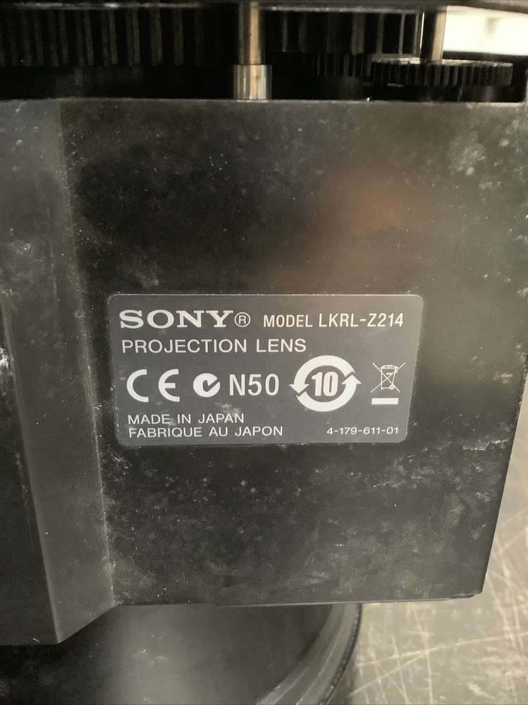 Sony Projection Lens | Model LKRL-Z214