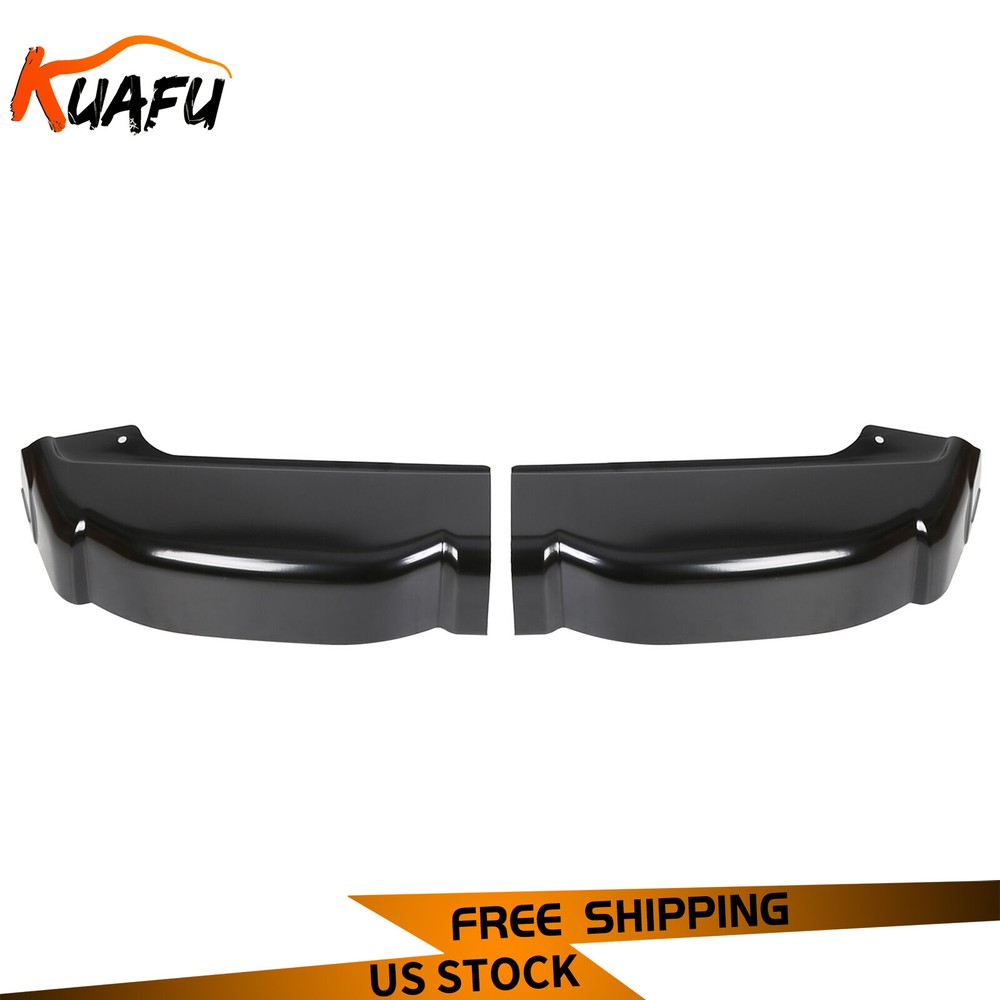 Pair Cab Corners For Chevy Silverado GMC Sierra 4 Door Ext Cab 1999-2006 07