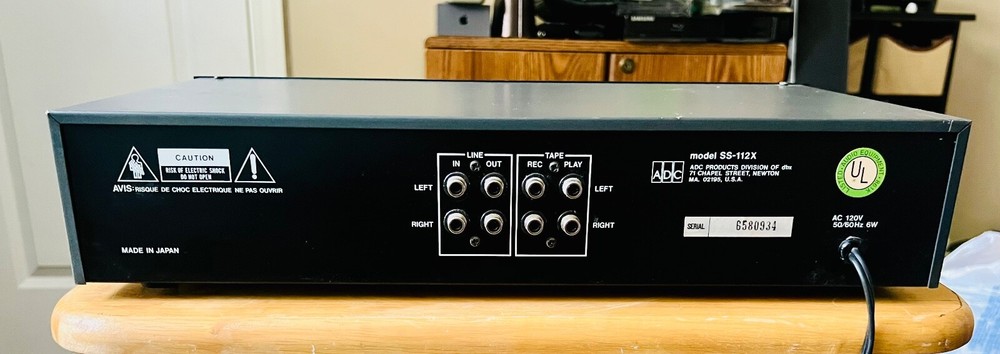 ADC Sound Shaper SS-112X Stereo Frequency Equalizer EQ