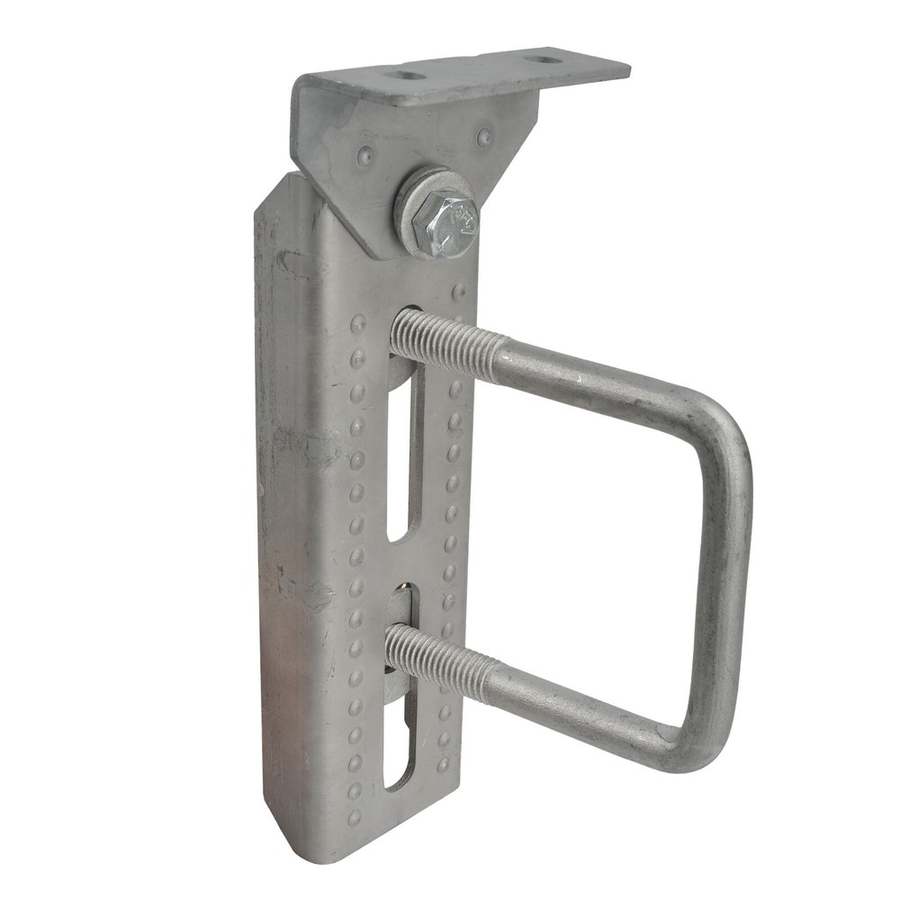4 Pack 8" Galvanized Swivel Top Bunk Bracket Support Kit For 3x3 Boat Trailer