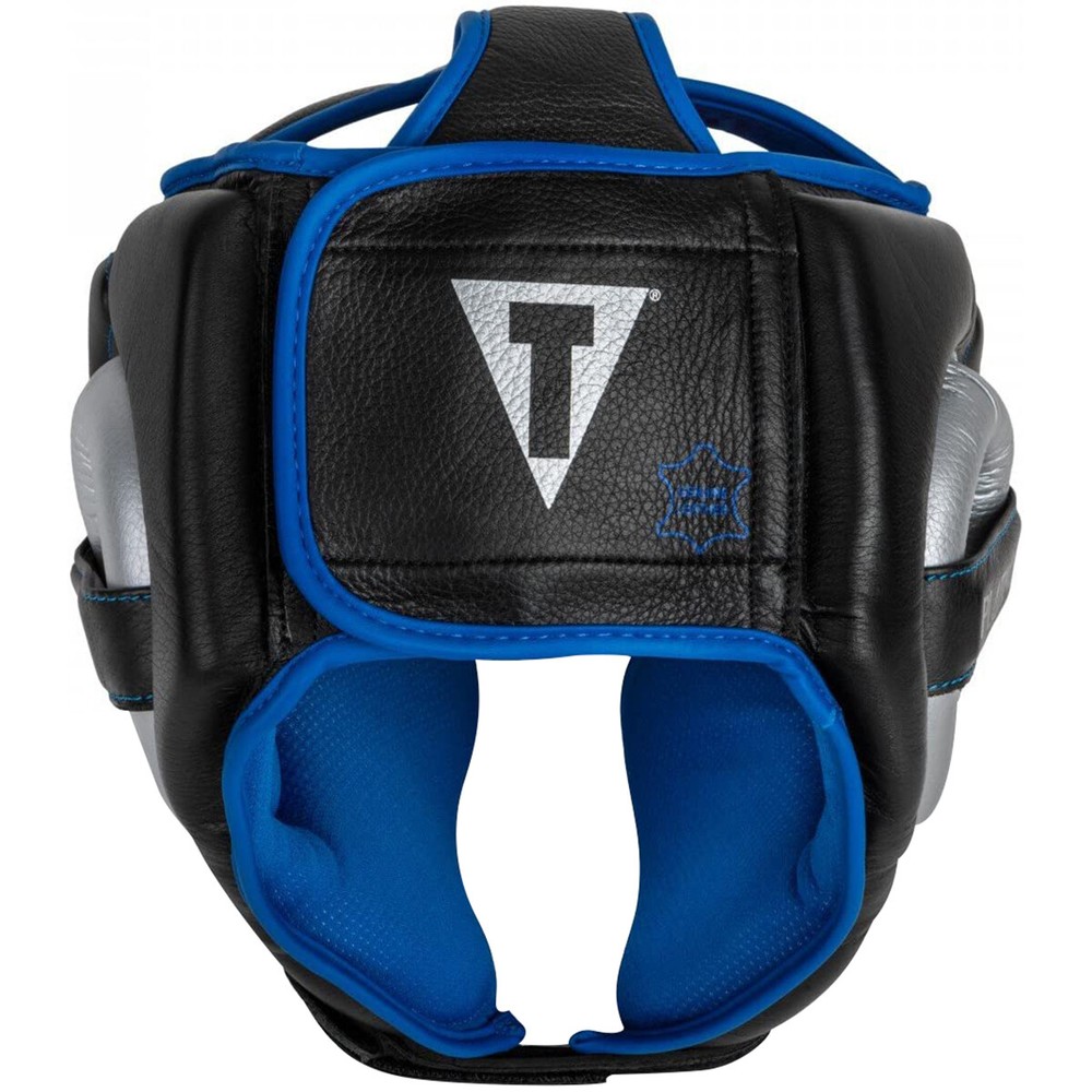 Title Boxing Platinum Perilous Training Headgear - Regular - Black/Silver