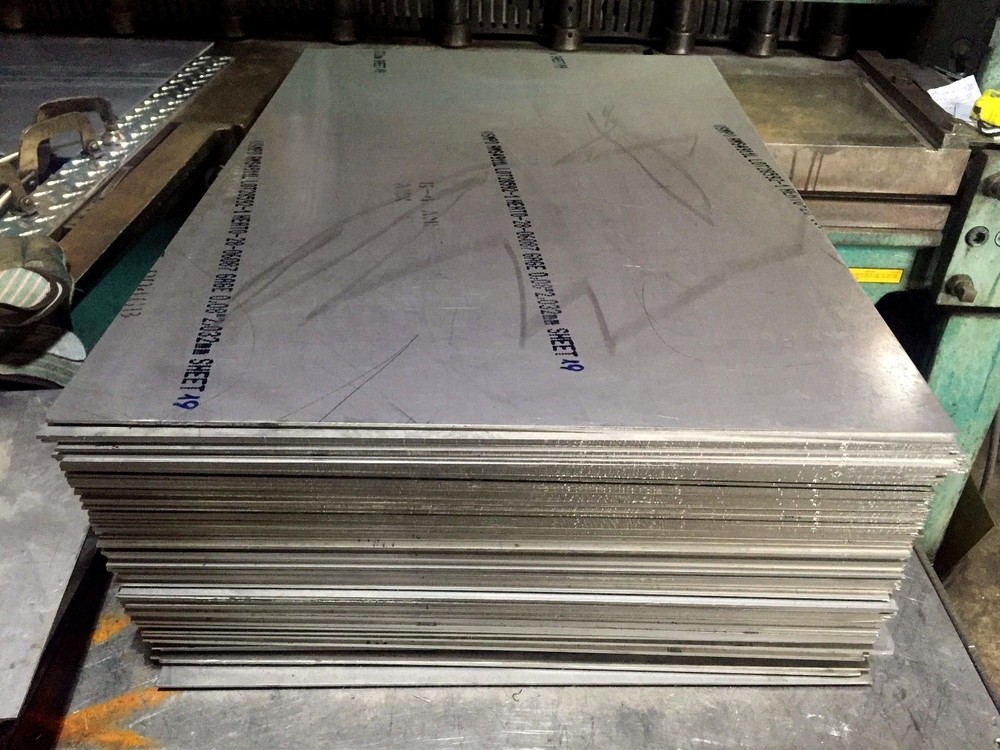 Titanium Plate 6AL4V 12" x 12" x .080"
