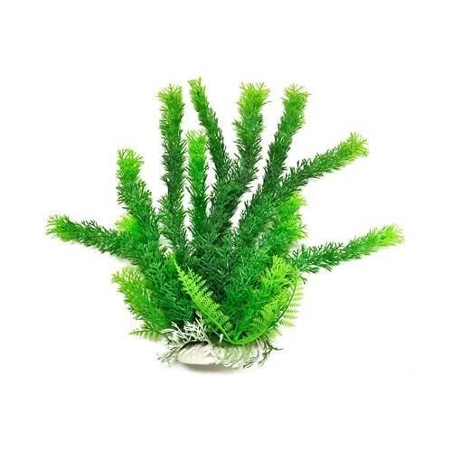 PD-BH01 Cabomba-like 6in weighted base Bag & Header, Green