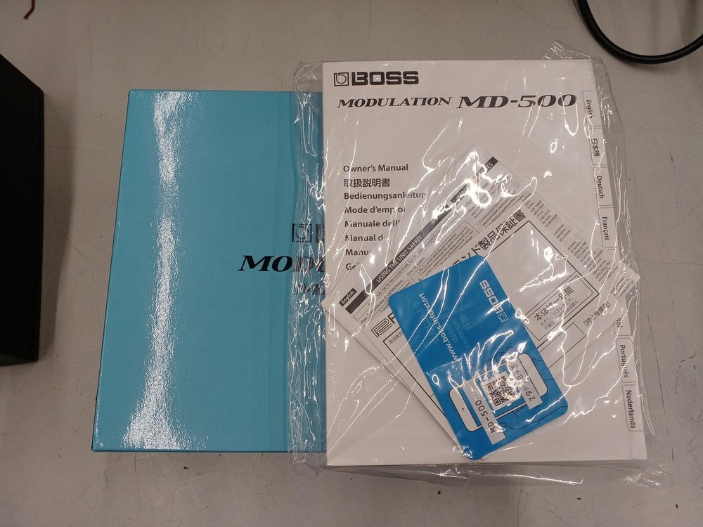 BOSS MD-500 Modulation Multi-Effects Processor Stereo MIDI Digital Guitar Pedal