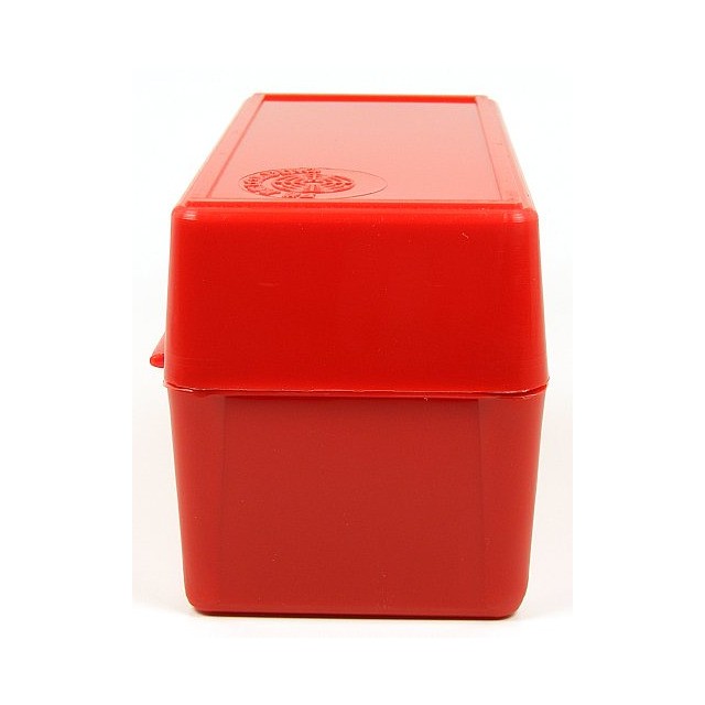 FSR Plastic Ammo Box Large Rifle 50 Rd Solid Red FS-110022