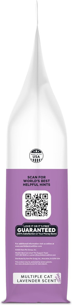 Cat Litter Multiple Cat Lavender Scented 15-Pounds