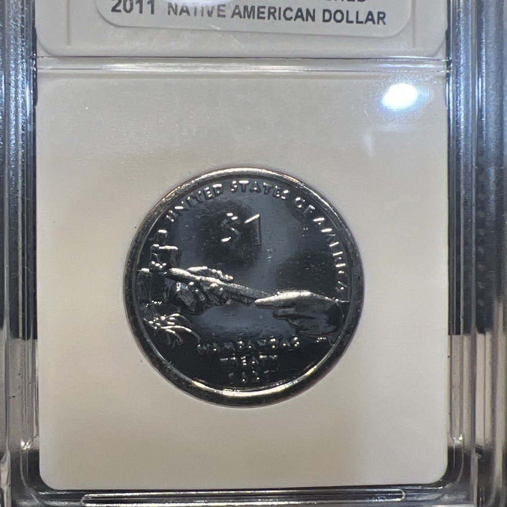 2011 Native American Dollars .999 Fine Silver Enriched - Registered