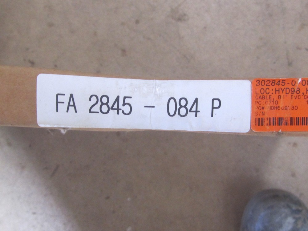 Force America Same As Buyers B302845084 Remote Valve Shift / Control Cable 84"