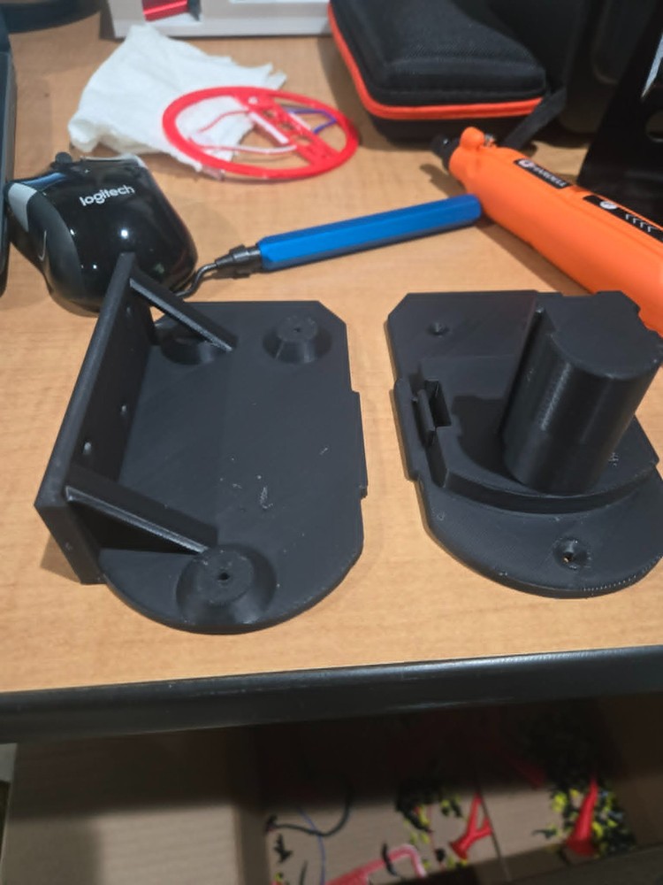 Ryobi 18v Tool Holder Wall Mount Two pack, Left Facing