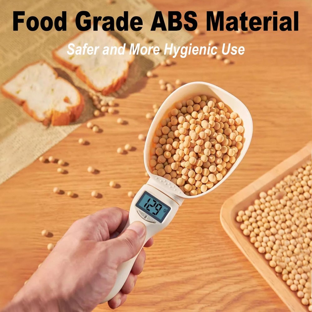 Multi-Purpose Electronic Measuring Spoon – Removable Spoon Head, Food-Grade Kitc