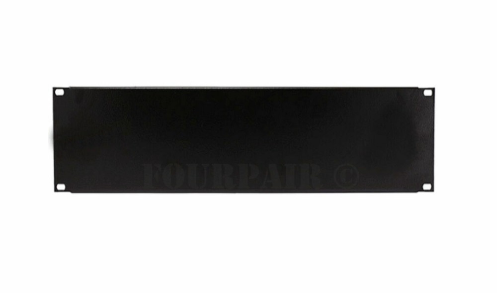 5 Pack - 3 Space 3U - 19" Blank Network IT Rack Mount Server Panel Filler Spacer
