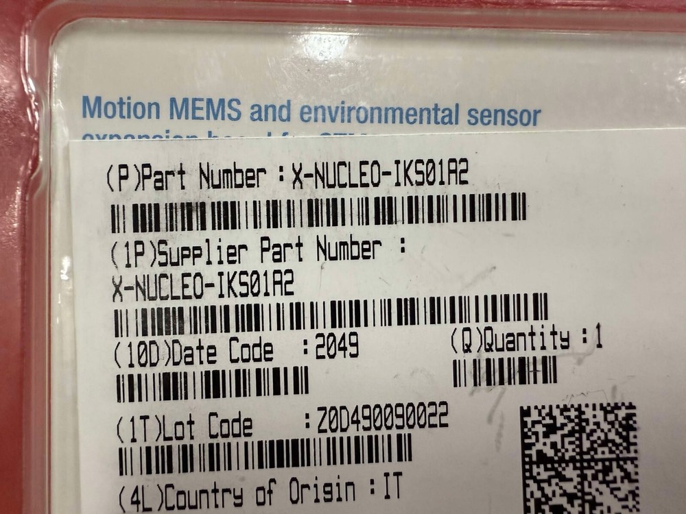 STMicroelectronics X-NUCLEO-IKS01A2 Expansion Board