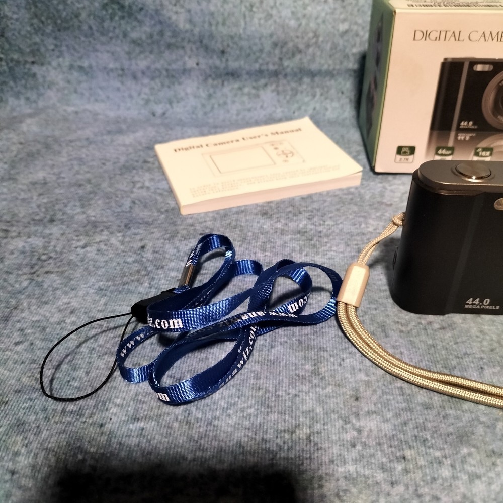 44MP Digital Camera DC302 Black Opened Never Used Excellent Condition