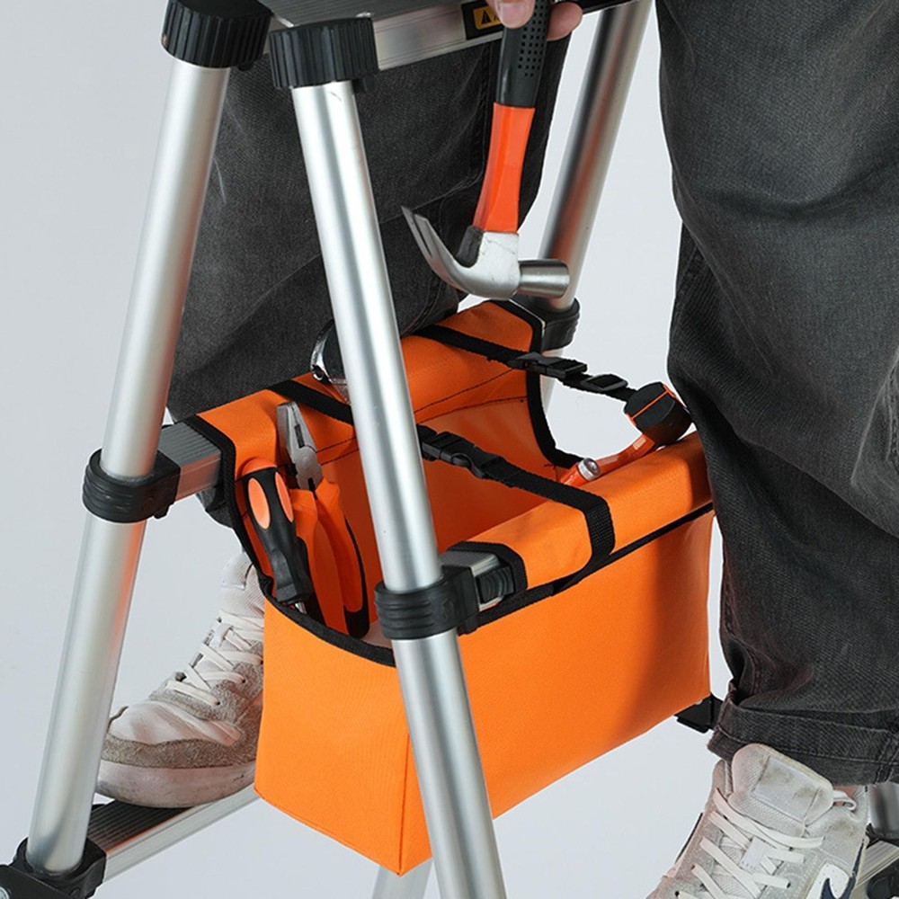 Folding Ladder Tool Bag Easy to Install Tool Pouch