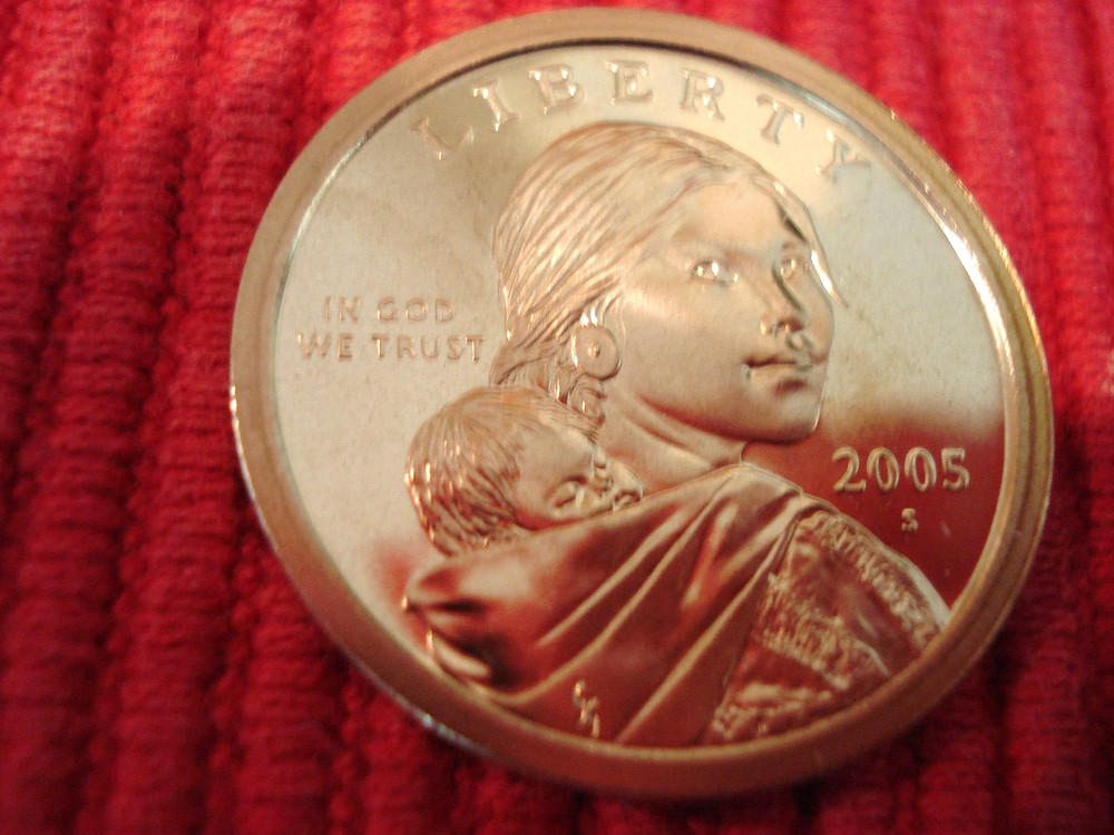 2005 S Sacagawea Native American Gem Proof Dollar