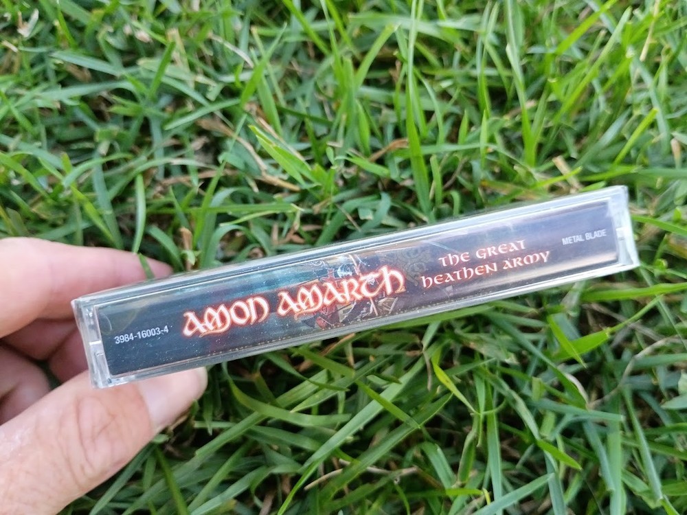 ---NEW sealed ltd ed Amon Amarth “The Great Heathen Army” cassette tape